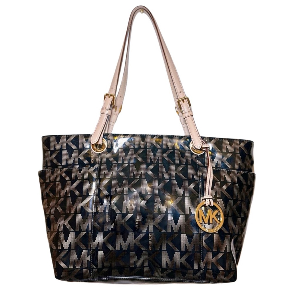 Michael Kors Patent Leather Handbag Tote